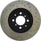 Centric Parts Sport Cross Drilled Brake Rotor, 128.40021R 128.40021R - alternate 3